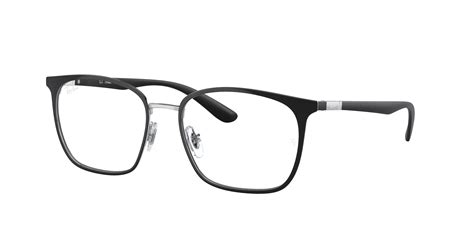 Rb6486 Optics Eyeglasses with Black Frame .